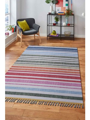 Naar Soho Kilim 04 Krem / Renkli 120X180 ~ 2.16 M2