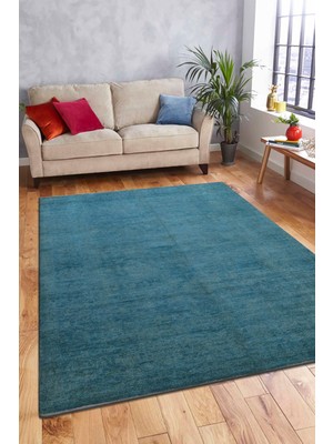 Naar Overdye Exclusive Mavi El Dokuma Halı 237X294 ~ 6.97 M2