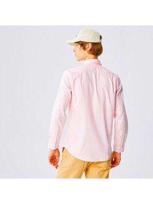 Lacoste Erkek Slim Fit Pembe Gömlek