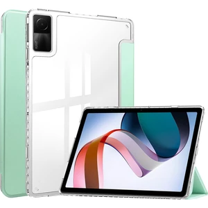 xPhone Store Xiaomi Redmi Pad Için 10.6 3 Katlı Açık Arka Kapak Deri Akıllı Tablet Kılıf (Nane Yeşil) (Yurt Dışından)