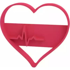 Bi'şeyler Sepeti Nabız Kurabiye Kalıbı