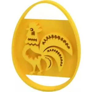 Bi'şeyler Sepeti Yumurtada Horoz Kurabiye Kalıbı