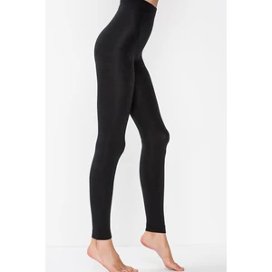 Kadın Siyah Termal Tayt Yumuşak Dokulu Polar Özelliğiyle Sıcak Tutuyor