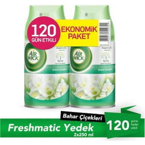 Air Wick Oda Parfümü Bahar Çiçekleri 250 ml (2 Adet)