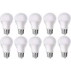 9 W Led Ampul Beyaz Işık 10 Adet E27 Duy Led Lamba (810 Lümen)