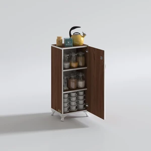 Kenzlife mutfak dolabı zehra 088*030*032 cvz kilitli ayaklı banyo evrak ofis kitaplık ayakkabılık kiler