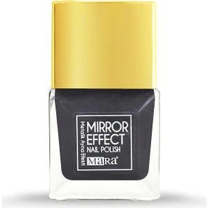 Yeni Metalik Ayna Efekti Oje Siyah 15 ml