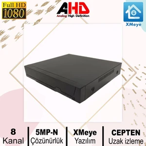 Kayıt Cihazı Dvr 8 Kanal Ahd 4mp 1080P Video Kayıt Cihazı Wellbox WB-308N1H4S