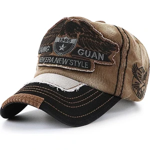 Işlemeli Beyzbol Şapkası Büyük Boy Güneşlikli (Yurt Dışından)