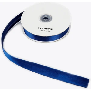 Saten Biye 2cm- 25MT- Açık Lacivert