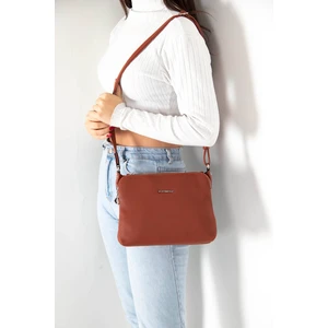 Silver Polo Kadın Çapraz Çanta A.kiremit SP850 Silver & Polo