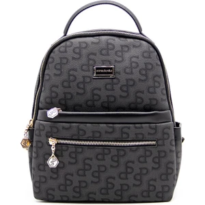 Silver Polo Kadın Sırt Çantası Siyah - Siyah SP1061