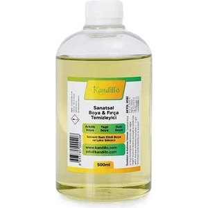 Sanatsal Boya ve Fırça Temizleyici Sıvı 500 Ml. Artist Brush Cleaner