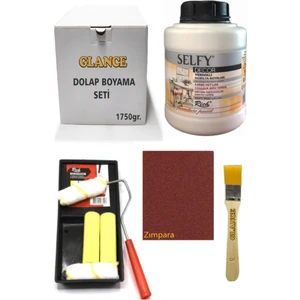 Rich Selfy Decor Kendinden Vernikli Boya 1250CC Antik Beyaz Genel Amaçlı Boyama Seti