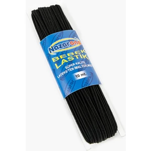 Bebe Lastik 10 mt Siyah