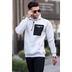 Karmelanj Baskılı Kapşonlu Sweatshirt 6004