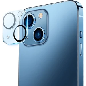 iPhone 14-14 Plus ile Uyumlu 0.3mm Full Tempered Kamera Lens Koruma Camı 2 Adet Set