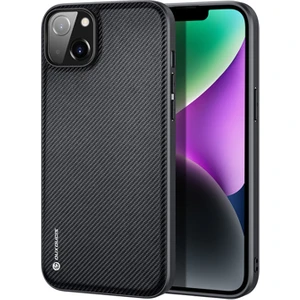 Dux Ducis Fino Serisi iPhone 14 6.1 Inç Kılıf Premium Dokuma Silikon Kılıf