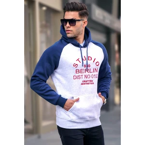 Karmelanj Nakışlı Kapüşonlu Sweatshirt 6011