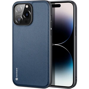 Dux Ducis Fino Serisi iPhone 14 Pro 6.1 Inç Kılıf Premium Dokuma Silikon Kılıf