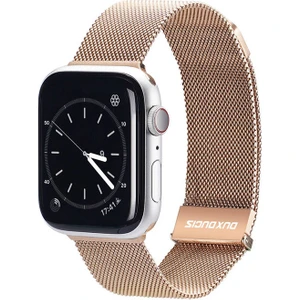 Dux Ducis Apple Watch 42/44/45MM Için Milanese Premium Milano Loop Kayış Kordon