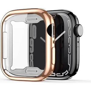 Dux Ducis Samo Series Apple Watch 45MM Için Soft Tpu Full Koruma Ultra Ince Silikon Kılıf