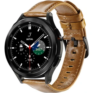 Dux Ducis Sm Galaxy Watch 22MM-HUAWEI Gt3-Gt3 Pro 46MM-MAGIC 2 46MM Için Business Deri Kayış Kordon