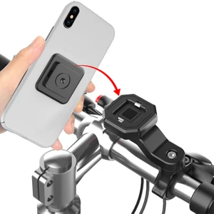 360 Derece Dönebilen Bisiklet Gidonu Telefon Tutucu Stand