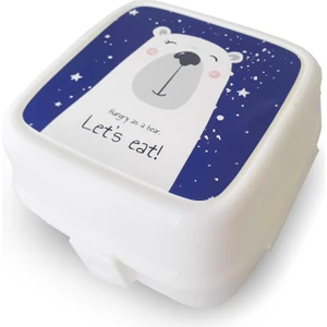 GENC DIJITAL BASKI Kutup Ayısı Resimli Beslenme Kabı