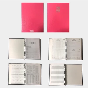 2023 Gizli Spiralli Günlük Ajanda 17X24