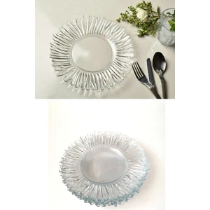 Cam Pasta Tabak 6 Adet