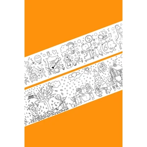 Mini - Sayılar ve Mevsimler 2'li Boyama Kağıdı