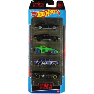 Hotwheels 5'li Araba Seti Metal Hw Glow Wheels Lisanslı Hot Wheels