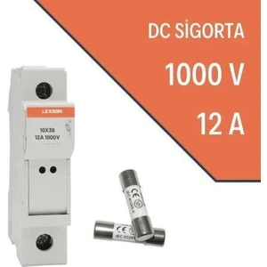 Dc Sıgorta 1000V 12A