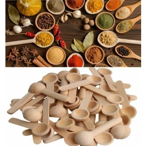 Bambu Baharat ve Reçel Kaşığı 6 Adet