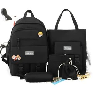 5 Parçalı Büyük Kapasiteli Sırt Çantası (Yurt Dışından)