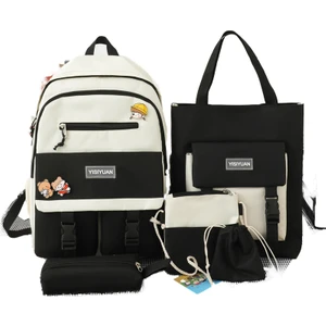 5 Parçalı Büyük Kapasiteli Sırt Çantası (Yurt Dışından)