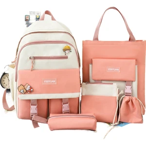 5 Parçalı Büyük Kapasiteli Sırt Çantası (Yurt Dışından)