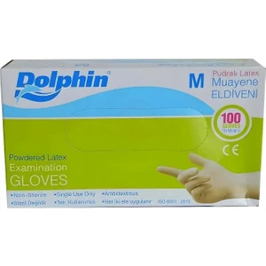 Pudralı Latex Eldiven M Beden