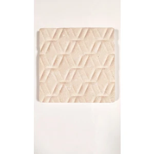 Şeker Portakalım Dekoratif Figürlü Doğal Taş Banyo Gider Kapağı Süsü Tekli 10x10 Cm