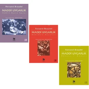 Maddi Uygarlık Serisi 3 Kitap Set / Fernand Braudel