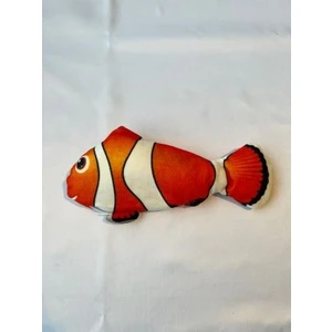 Hareketli Balık Kedi Oyuncak-Turuncu