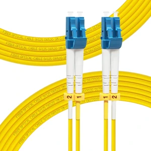 Fiber Optik Patch Kablo Lc-Lc Patchcord Duplex 2.0mm 9/125(OS2) Single MODE10 Metre