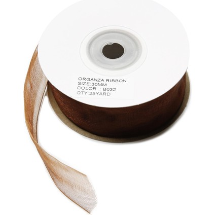 Organze Kurdele 3CM-23MT-KAHVERENGİ(208)