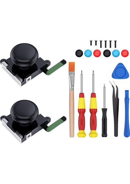 Joypad Için 2x 3D Sol Sağ Analog