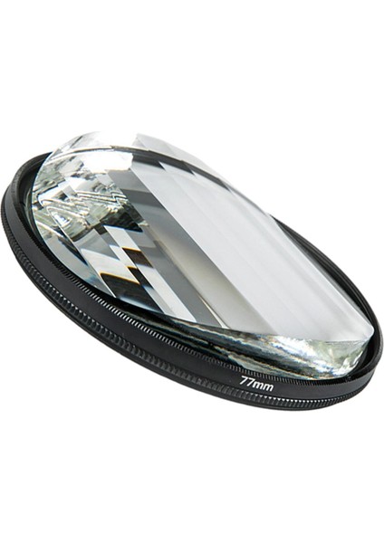 Kaleidoskop Renkli 77MM Cam Filtre Gurme Etkisi Fotoğraf Doğrusal Cam