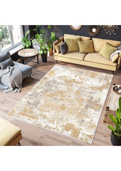 Dijital Baskı Yıkanabilir Kaymaz Taban Salon Halısı RVG0546