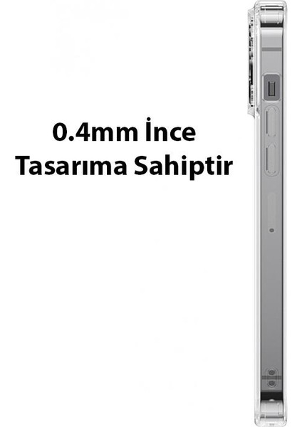 0.4mm iPhone 13 Pro Max 6.7inch Darbe Koruyucu Telefon Kılıfı, Çizilmez, Kamera Koruyucu