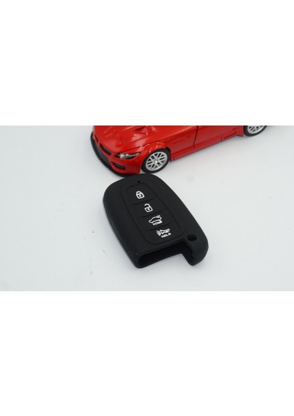 Hyundai Sonata Elantra Veloster Tucson Elantra Hyundai Logolu 1.kalite Silikon Anahtar Kılıfı fırsatları