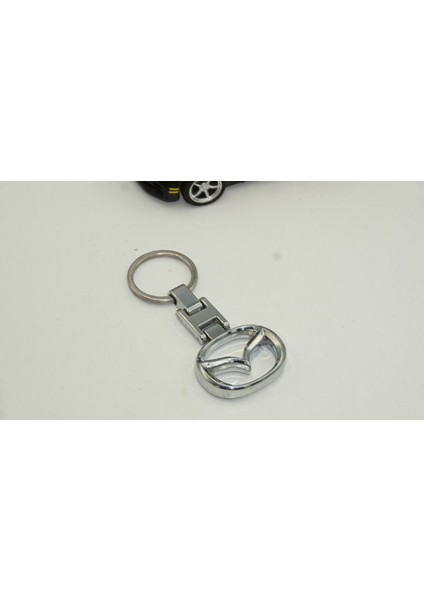 Mazda Logo Çift Yön Krom Metal Stil Anahtarlık fırsatları